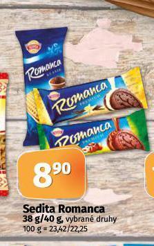 Coop Sedita romanca nabídka