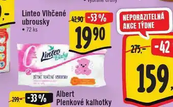 Jip Linteo vlhčené ubrosky nabídka