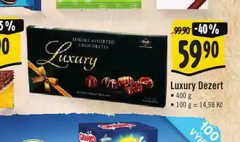 Jip Luxury dezert nabídka