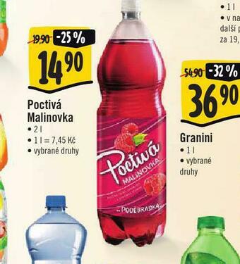 Jip Poctivá malinovka nabídka