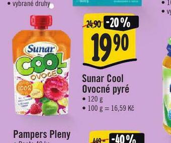 Jip Sunar cool ovocné pyré nabídka