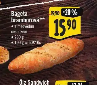 Jip Bageta bramborová nabídka