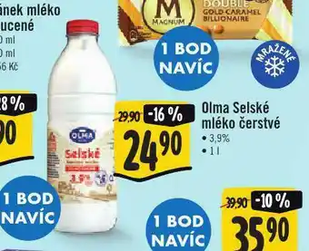 Jip Olma selské mléko čerstvé nabídka