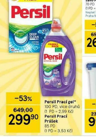 Tesco Persil prací prostředek nabídka