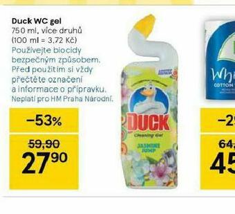 Tesco Duck wc gel nabídka