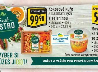 Jip Kokosové kuře s basmati rýží a zeleninou nabídka