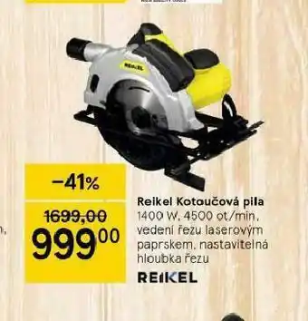 Tesco Kotoučová pila reikel nabídka