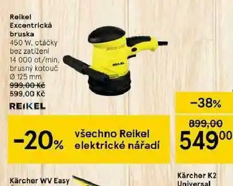 Tesco Excentrická bruska rerikel nabídka