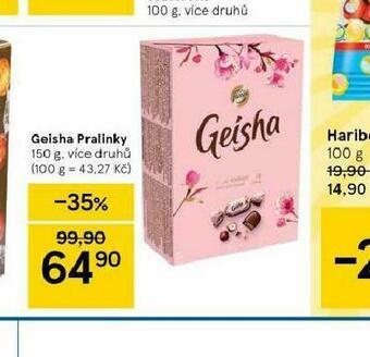 Tesco Geisha pralinky nabídka