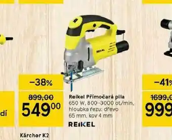 Přímočará pila reikel
