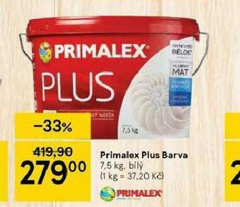 Tesco Primalex plus barva nabídka
