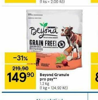 Tesco Beyond granule pro psy nabídka