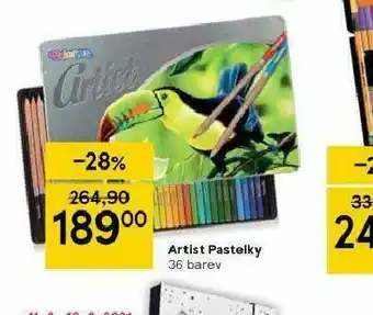 Tesco Artist pastelky nabídka
