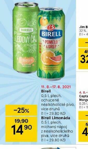 Tesco Birell nabídka