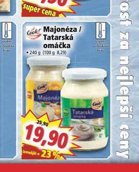 Norma Majonéza / tatarská omáčka nabídka