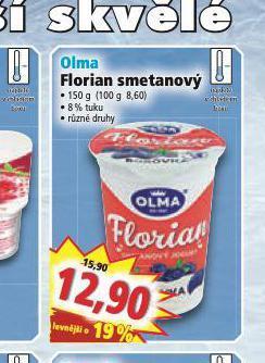 Norma Olma florian smetanový nabídka