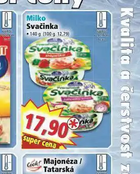 Norma Milko svačinka nabídka