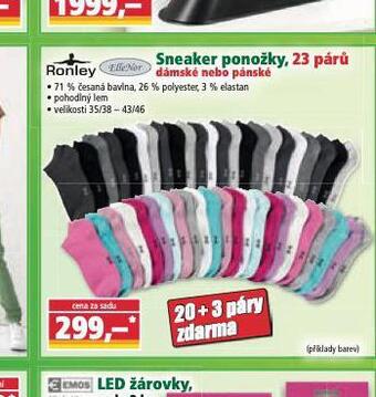 Norma Sneaker ponožky nabídka