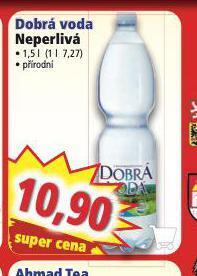 Norma Dobrá voda neperlivá nabídka