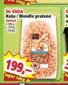 Norma Dr. ensa kešu / mandle pražené solené nabídka