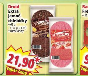 Norma Druid extra jemné chlebíčky nabídka