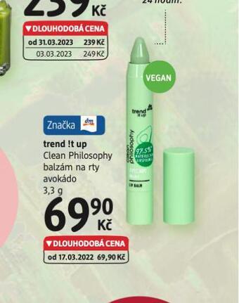 dm drogerie Trend it up balzám na rty nabídka