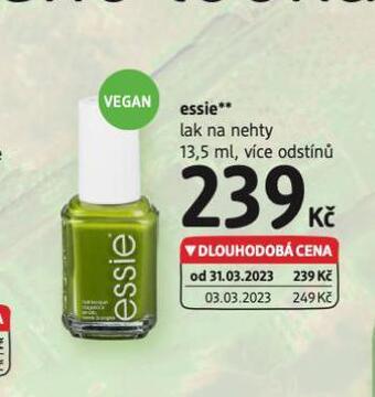 dm drogerie Essie lak na nehty nabídka