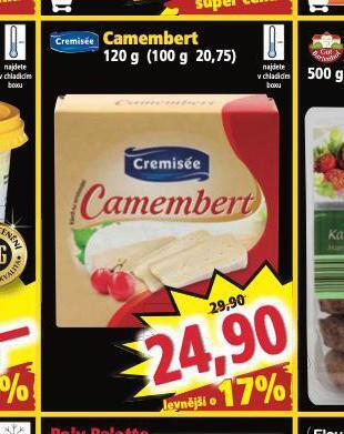 Norma Camembert nabídka