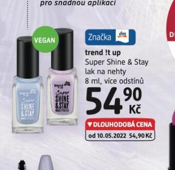 dm drogerie Trend it up lak na nehty nabídka
