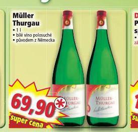 Norma Müller thurgau nabídka