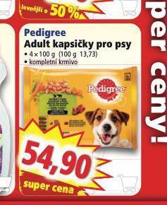 Norma Pedigree adult kapsičky pro psy nabídka