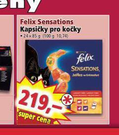 Norma Felix sensations kapsičky pro kočky nabídka