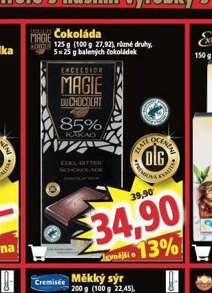 Norma Čokoláda nabídka