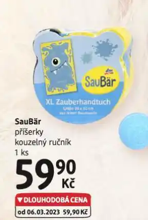 Sau bär příšerky kouzelný ručník