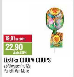 Ratio Lízátka chupa chups s překvapením, 12 g nabídka