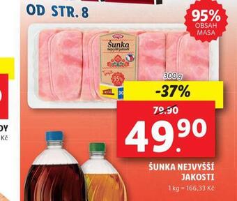 Lidl Šunka nejvyšší jakosti nabídka