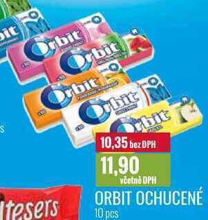 Ratio Orbit ochucené, 10 pcs nabídka