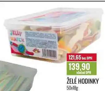 Ratio Želé hodinky 50x 18g nabídka