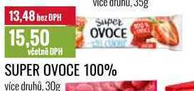 Ratio Super ovoce 100% 30g nabídka