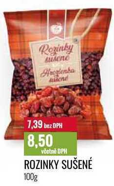 Ratio Rozinky sušené 100g nabídka