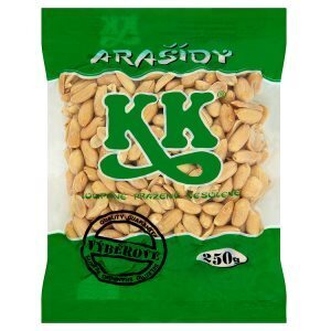Ratio Kk arašídy loupané pražené nesolené 250g nabídka