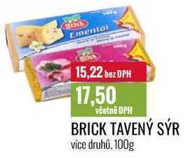 Ratio Brick tavený sýr 100g nabídka