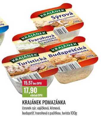 Krajánek pomazánka 100 g