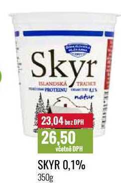Ratio Skyr 0,1% 350g nabídka
