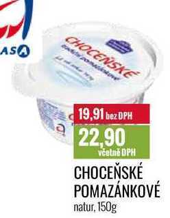 Ratio Choceňské pomazánkové natur, 150g nabídka