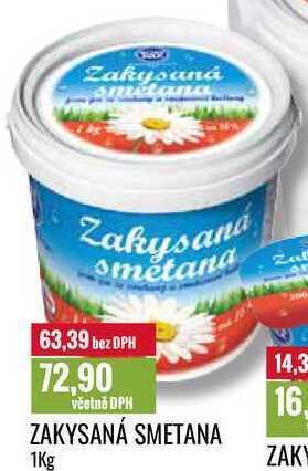 Ratio Zakysaná smetana 1kg nabídka