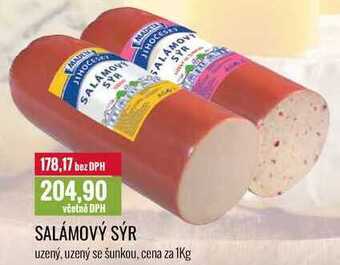 Ratio Salámový sýr cena za 1kg nabídka