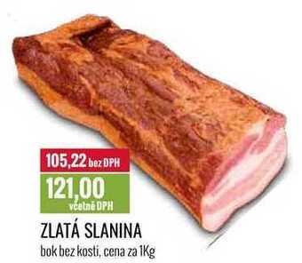 Ratio Zlatá slanina bok bez kosti, cena za 1kg nabídka