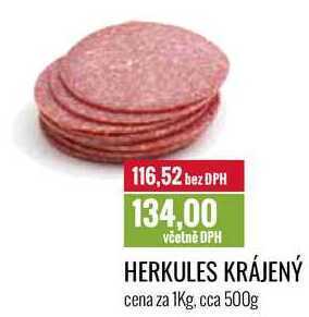 Ratio Herkules krájený cena za 1kg nabídka