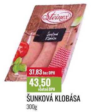 Ratio Šunková klobása 300g nabídka